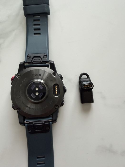 Garmin Epix (Gen 2) Sapphire Titanium, 47 мм + 6 ремешков