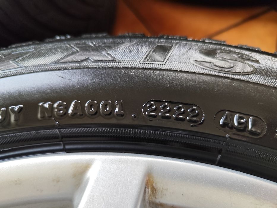 Set jante BMW X3 X4 G01 G02. R19. Cu Anvelope iarna maxxis 245/50R19