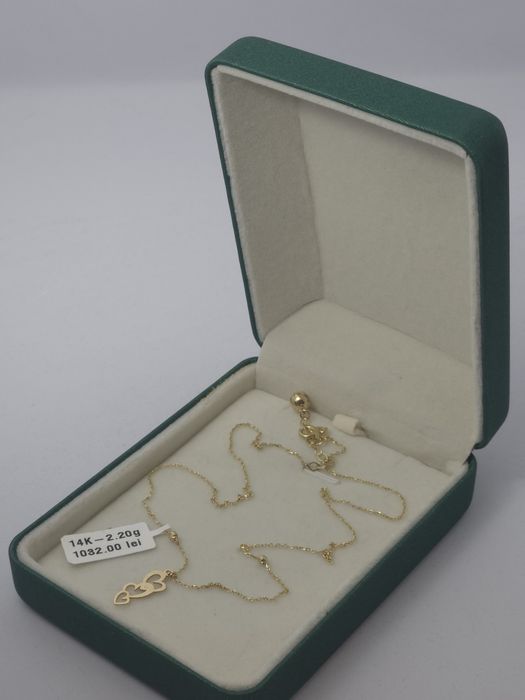 Lant aur 14k 2.20gr