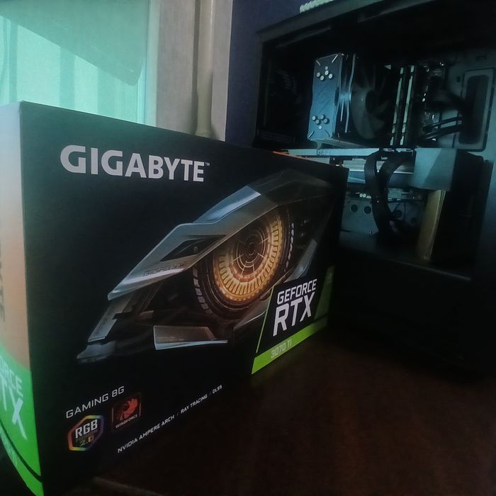 Видеокарта Gigabyte RTX 3070 ti