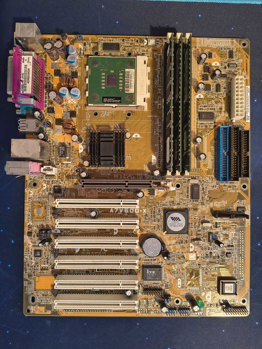 Vand kit retro Socket 462 Asus A7V600-X, Athlon XP 2400+, 1GB DDR 333