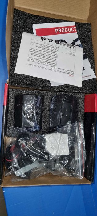 Set Proiectoare Moto SUPAREE - Kit Complet Cablaj + Buton - NOI