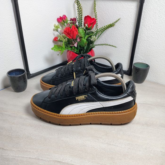 Teniși damă Puma Basket Platforma Trace