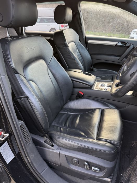 Кожен салон ауди ку7 / кожени седалки audi q7