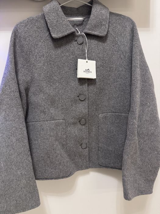 Hermes палто(кашмир и вълна)