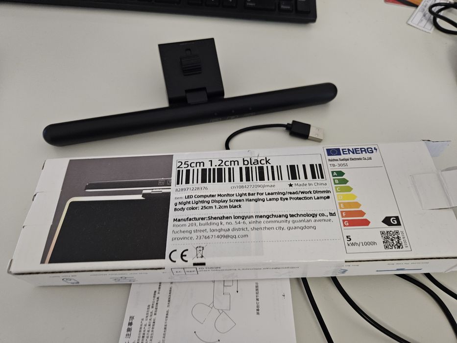 Lumina tastatura / birou bara luminoasa  laptop