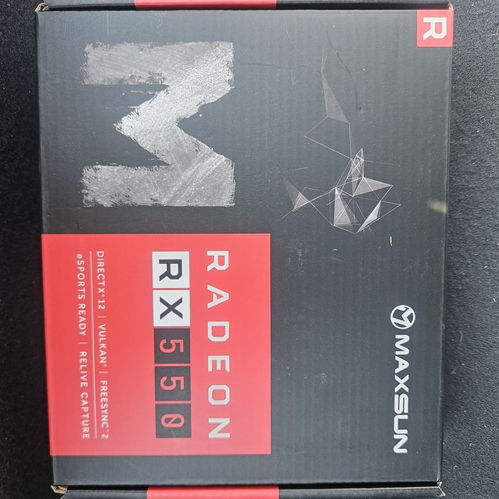 Placa video Maxsun Radeon RX550 sigilata