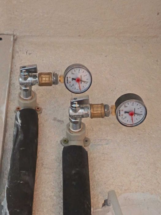 Изпитване, проверка, тестване на водопроводни и отоплителни инсталации