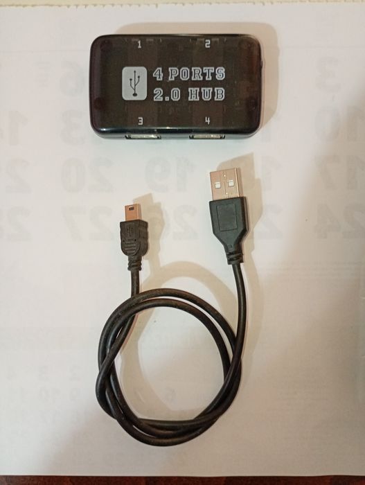 Хъб за компютър с 4 бр  USB