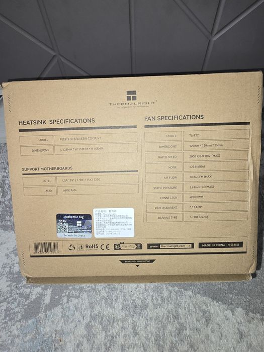 Новый кулер Thermalright Peerless Assassin