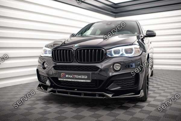 set pachet prelungiri fata si spate bmw x6 f16 mpachet maxton design