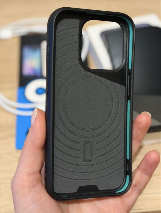 iPhone 15 Pro 256GB Blue Titanium Full Box +Husa Mous