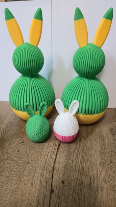 Зд принтирани зайчета