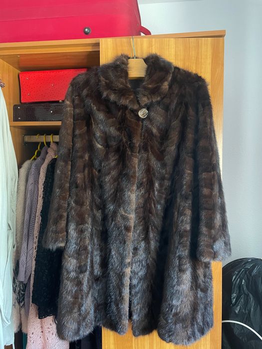 Haina de blană  naturală