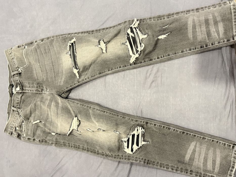 Vand blugi Amiri Mx1 gri