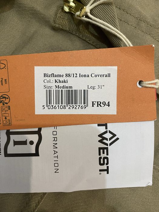 Комбинезоны огнестойкие летние