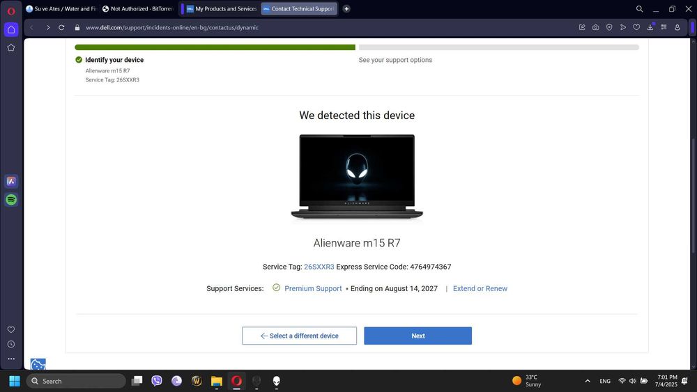 Alienware m15 R7 Gaming