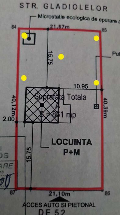 TEREN intravilan 300 metri ILFOV- Stefanestii de Sus - 3