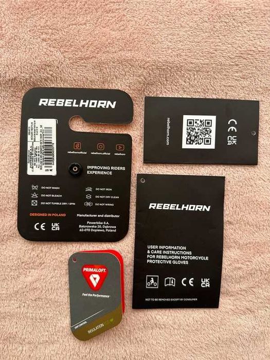 Mănuși Moto Rebelhorn Summit WT WP mărimea M