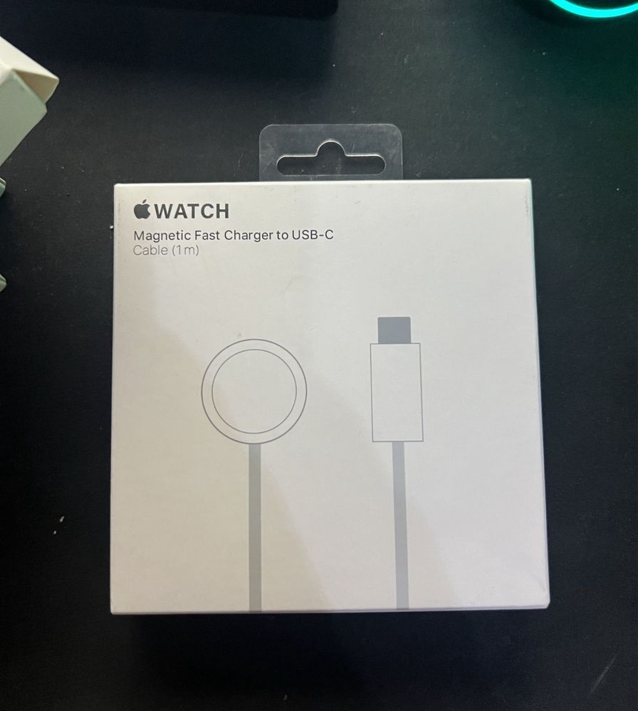 Беспроводная зарядка на Apple Watch Magnetic Fast Charger USB-C C 2257: ...