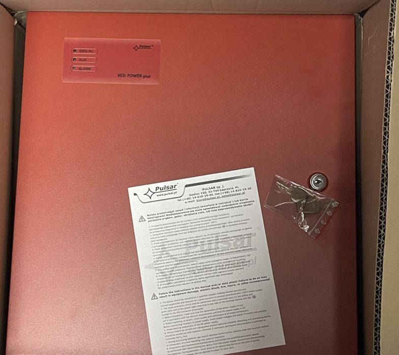 Sursa alimentare pentru sisteme incendiu PULSAR EN54C-10A17  *NOU*