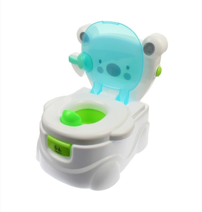 Olita muzicala toaleta cu scaun pentru copii, 3 in 1