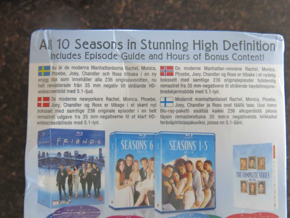 Friends/Приятели Blu-ray HD, пълна колекция, 20 диска