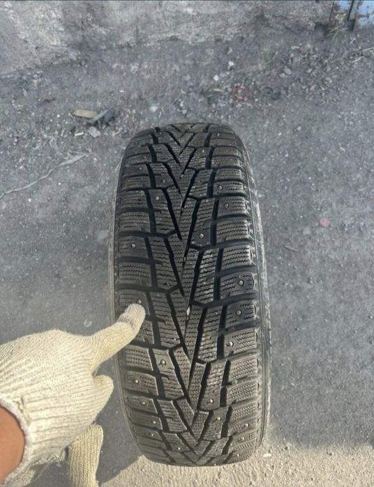Продам  шина  с  шипами