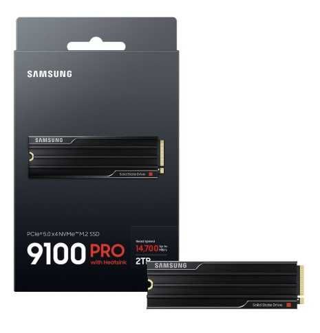 SSD Samsung 9100 Pro 2TB M.2 Gen 5 Heatsink SIGILAT IN CUTIE