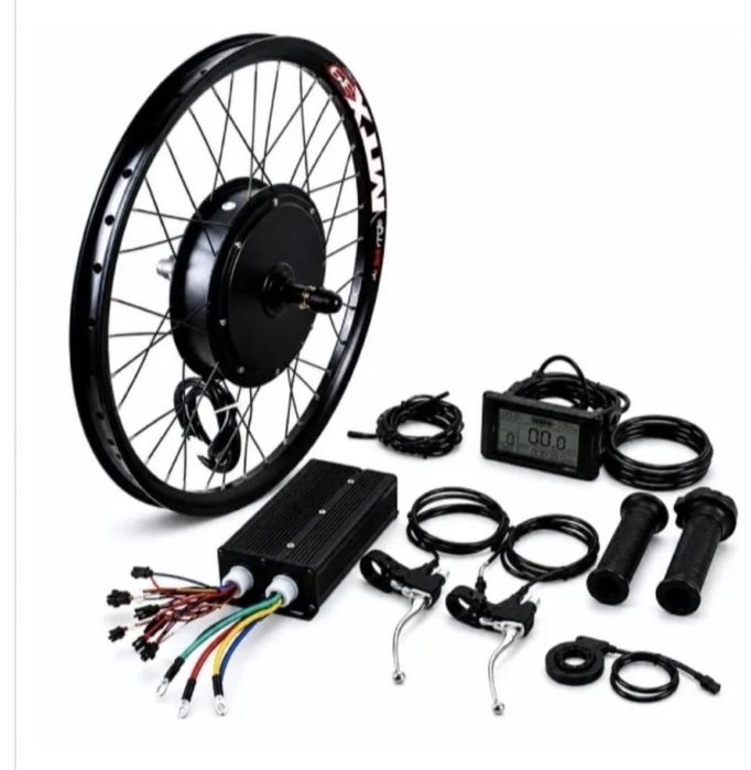 Kit Conversie Bicicletă Electrică 3000W + Baterie 72V 30Ah Celule Samsung (NOU)