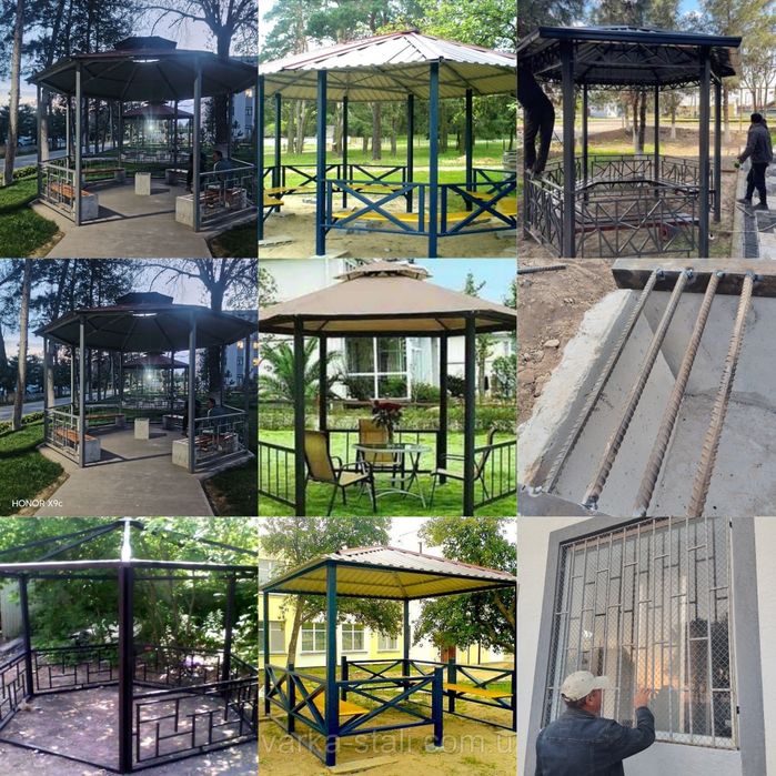 Svarka ishlari, beton quyish, setoyishka qilamiz