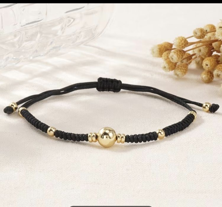 Злато на конец 14к златни топчета