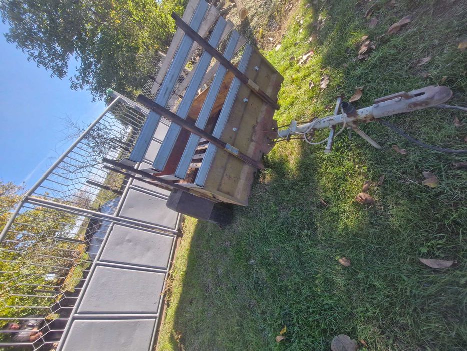 Тутраканско ремарке за фреза