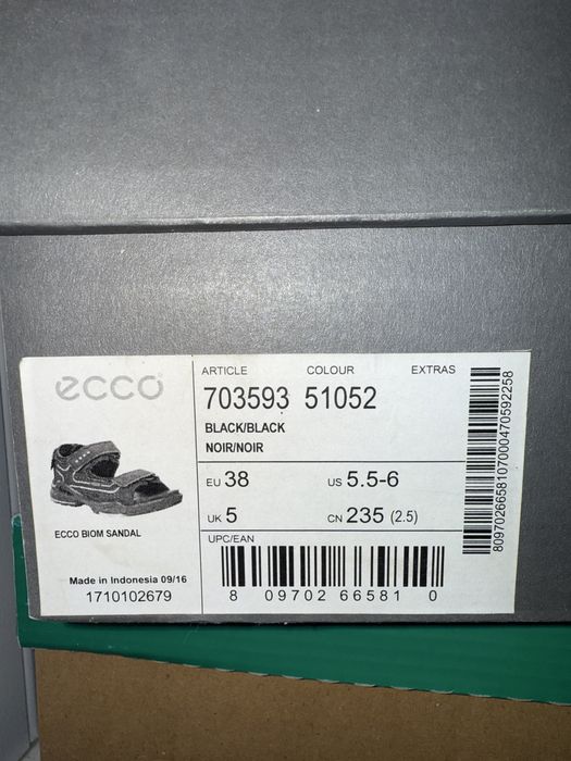 Сандали унисекс ecco