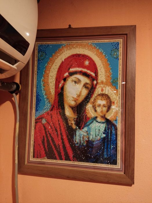 Goblen diamante lucrare manual