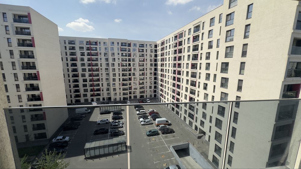 Închiriez apartament 2 camere Exigent Plaza, etaj 7, mobilat/utilat complet