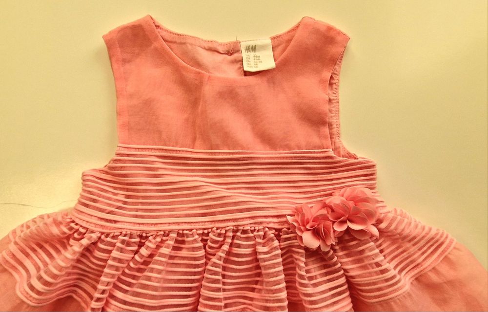 Лот от роклички и гащеризони, размер 68-74,  Okaidi, H&M, Name it и др.