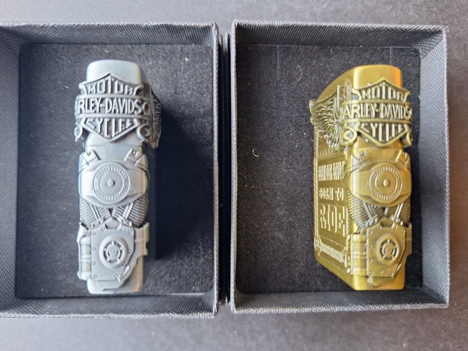 Газови метални запалки Harley Davidson (релефни)