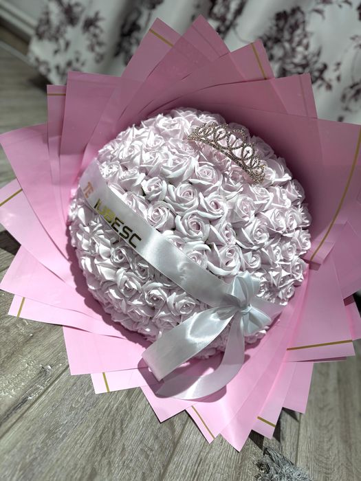 Buchet de flori din spuma