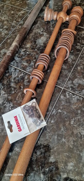 Дървен корниз орех