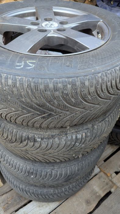Set Roti Iarna 16" Dezent 5x114.3 + Senzori TPMS + Prezoane (Toyota C-HR, Duster, Hyundai)