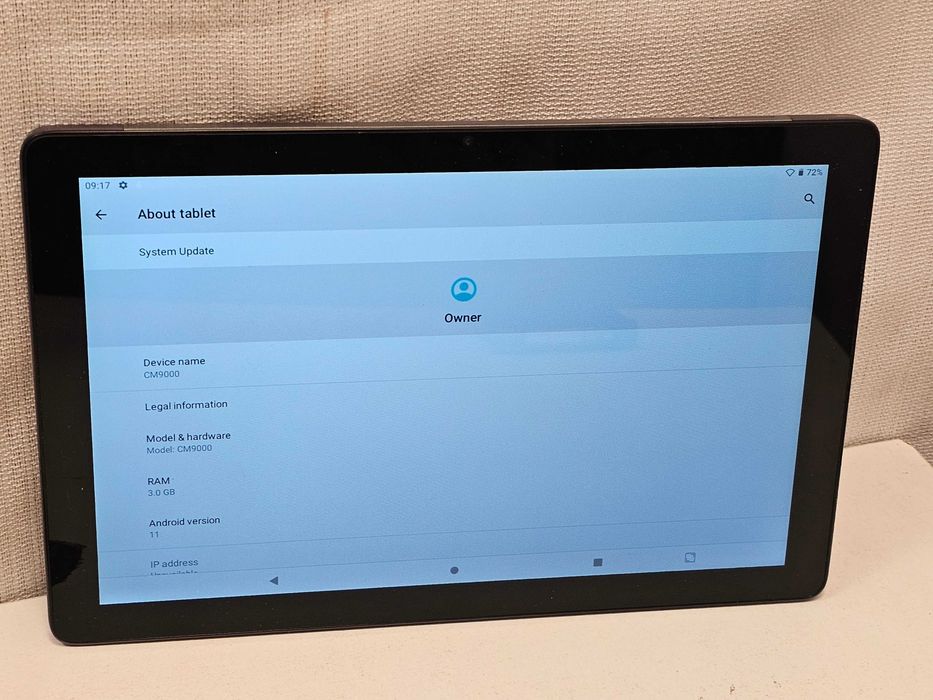 Tableta C Idea CM9000 10 Inch 3GB RAM 64GB Android 11 Gri Mufa Incarcare Cu Defect