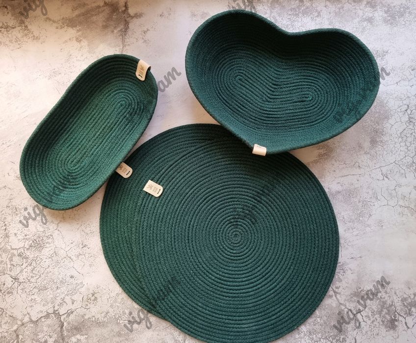 Сервировочные салфетки и корзины