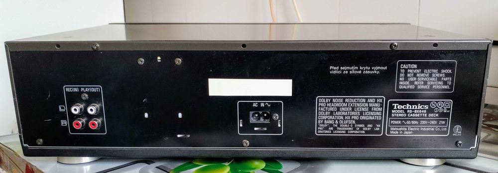 Deck 3 head Technics Rs-Bx 646 Japan impecabil