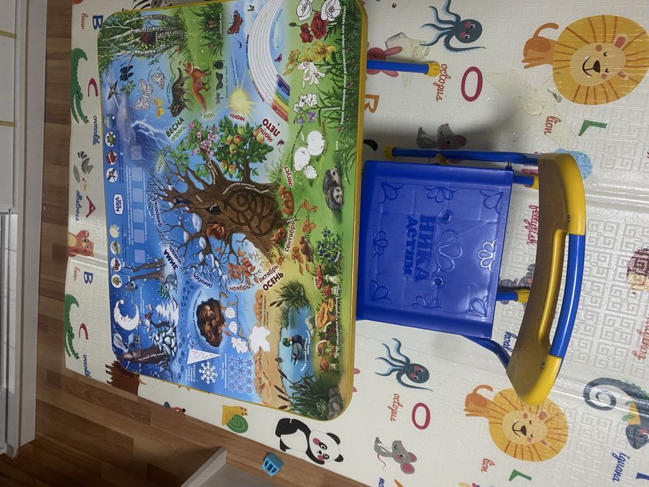 детский скоадной стол и стул