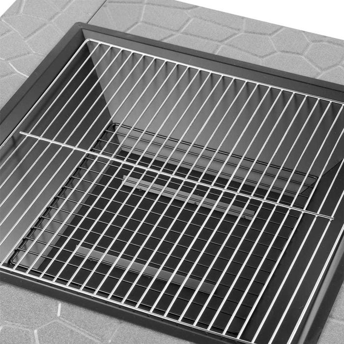 Барбекю 3в1 маса Fire Pit BBQ, ледарка, огнище за външна тераса скара