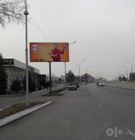 Qashqadaryoda Bilbordlarda reklama / Реклама на билбордах в Карши