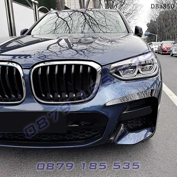Сплитер тунинг добавки предна броня BMW X3 G01 X4 G02 M Pre-Face бмв х