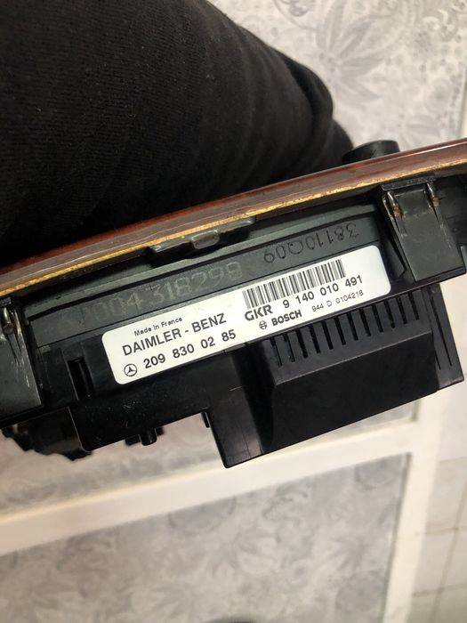 Управление за клима за Мерцедес Ц класа w203