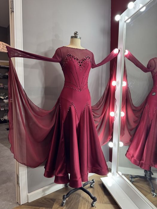 Одежда платья для бальных танцев